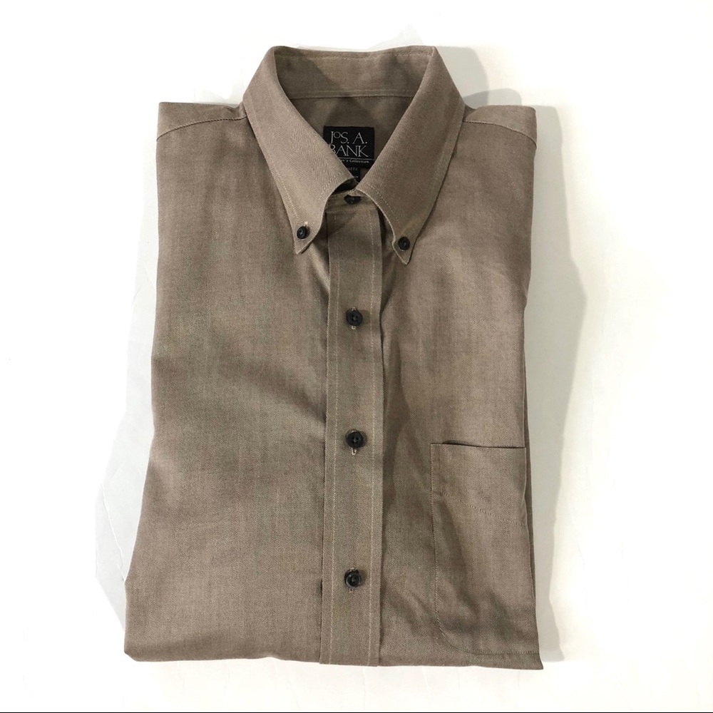 Men’s Jos. A. Bank Brown Tailored Fit Casual Shirt